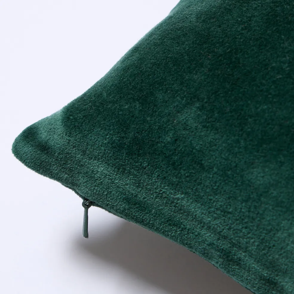 Store Velvet Cushion Cover Seaweed 59 x 59cm Cushion Covers & Pads | Cushions
