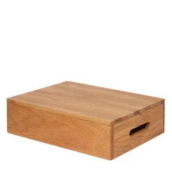 Online Vidar Desk Box Oak Utility | Desk Accessories