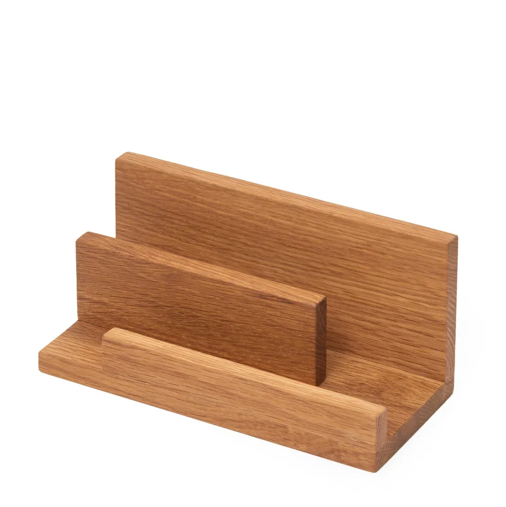 Cheap Vidar Letter Holder Oak Utility | Desk Accessories