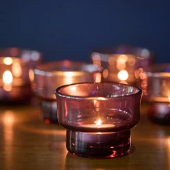 Store Votive Tea Light Holder Magenta Candles, Holders & Diffusers | Gifts Under £50