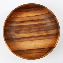 New Walnut Large Bowl 27cm Serving Bowls & Utensils
