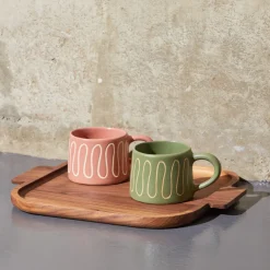 Hot Walnut Square Tray 37 x 31cm Trays | Get It In Time For Christmas
