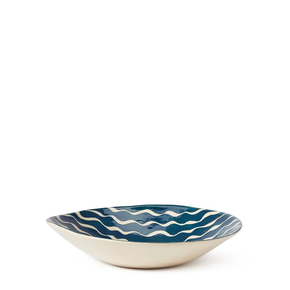 Fashion Wiggle Marine Serving bowl 41cm Table Settings