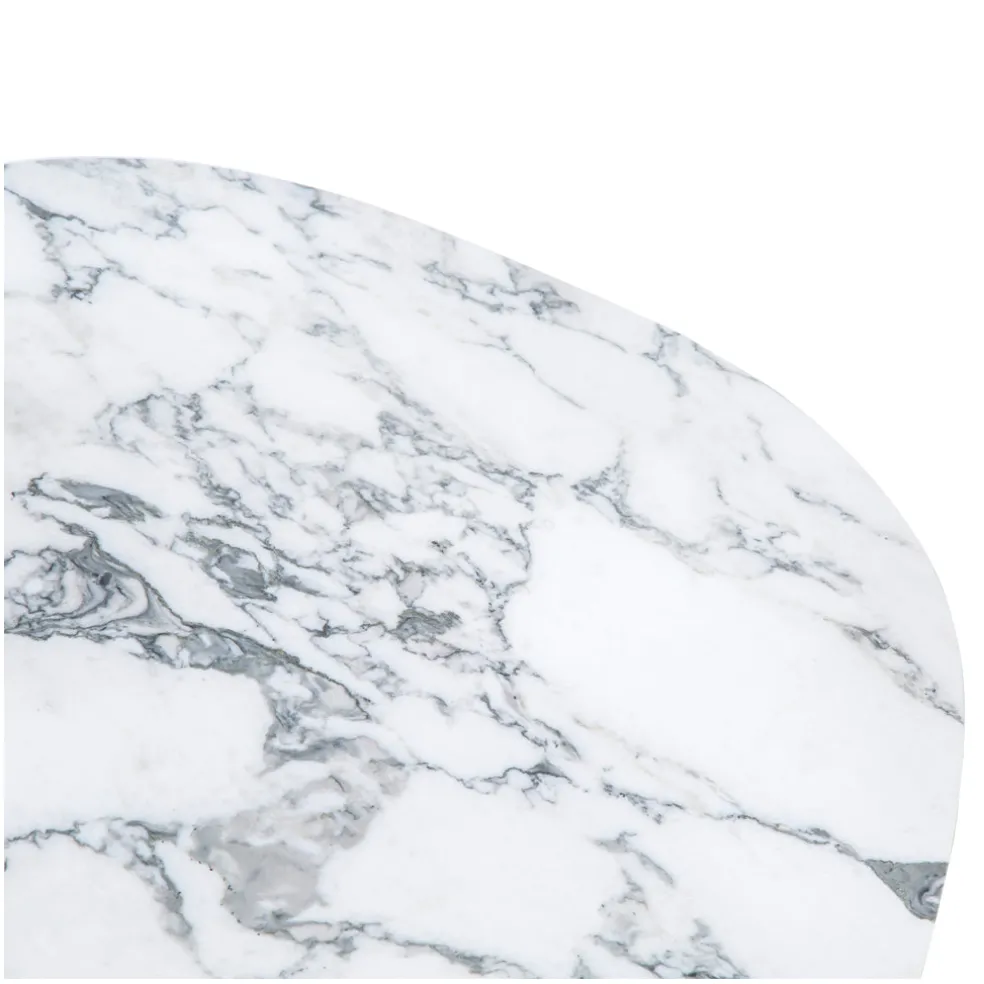 Cheap Workshop Coffee Table Marble & Black Coffee & Side Tables