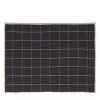 Store Woven Check Rectangular Placemat Black 40 x 30cm Placemats & Coasters | Table Settings